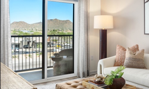 mountain views